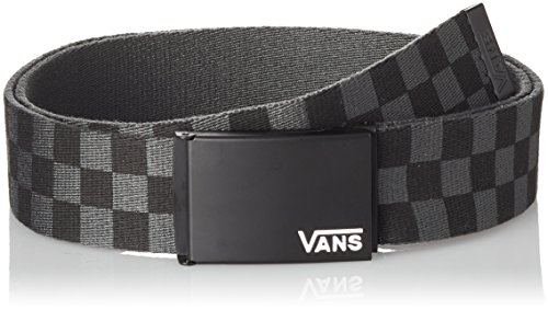 Vans Herren Deppster Ii Web Belt Gürtel, Schwarz (Black/Charcoal), One Size