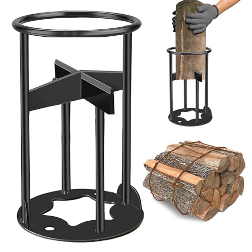 Holzspalter Anzündholz Knallbonbon Brennholzspalter Manueller Schneller Holzspalter Spaltwerkzeug Tragbarer Anzündholzspalter Gusseisen Holzspalter Handschneider Holzspalter für den Campingplatz