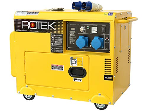 Rotek Diesel Stromerzeuger GD4SS-1A-6000-5EBZ (5,5 kVA / 230V 50Hz 1-phasig)