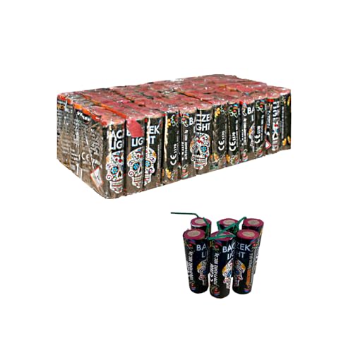 h2i Color Spinner - Bodenwirbel | 72 Stück | Party Spaß für Klein & Groß I für Silvester, Halloween & Party Mitbringsel | Kinder & Jugendfeuerwerk | l | Ganzjahresfeuerwerk Kat. F1