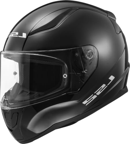 LS2, Integraler Motorradhelm RAPID SOLID Gloss Black, M