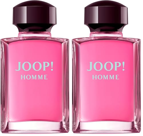 JOOP! Homme After Shave, mit blumig-holzigem Herrenduft, entspannt, pflegt und beruhigt nach der Rasur, 75ml (2er Pack)