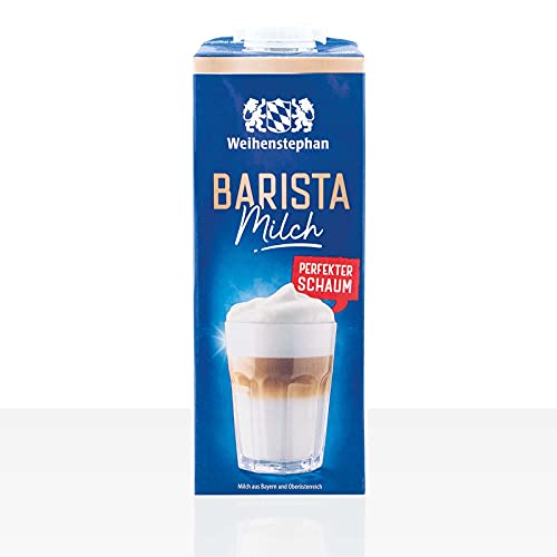Weihenstephan Barista Milch 3% Fett, haltbare Vollmilch (12 x 1L)