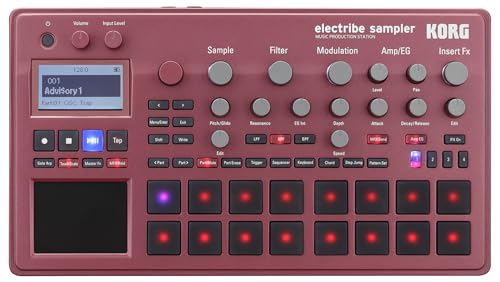Korg - ESX2 Electribe Sampler-Produktionsstation - Rot