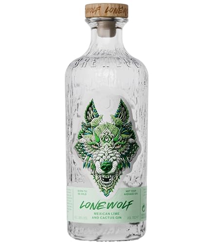 BrewDog | LoneWolf | Mexican Lime Gin | Kaktus und Limette mit Melone | Mit 14 Botanicals | 700ml | 38% vol.