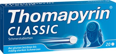THOMAPYRIN CLASSIC Schmerztabletten 20 St