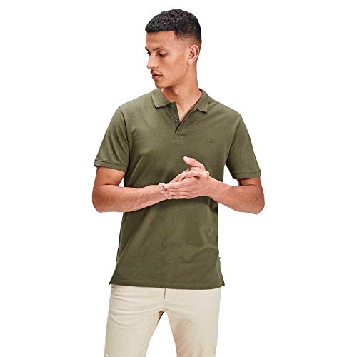 JACK & JONES Male Poloshirt Einfarbig Poloshirt