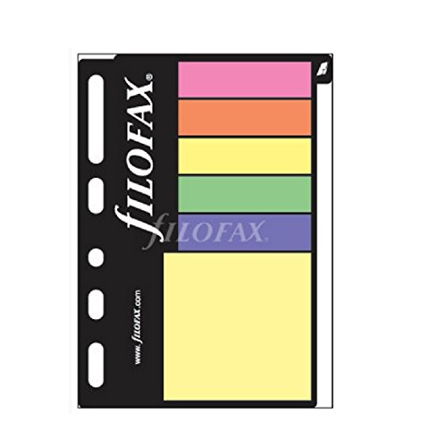 Filofax 210136 Pocket Haftnotizen, farbig sortiert
