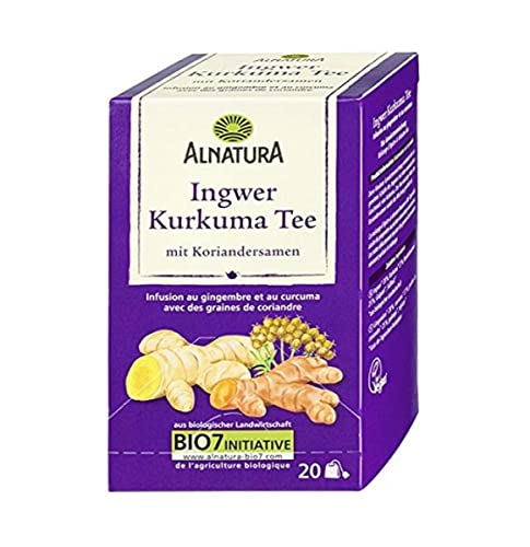 Alnatura Ingwer Kurkuma Zimt Tee, 40 g