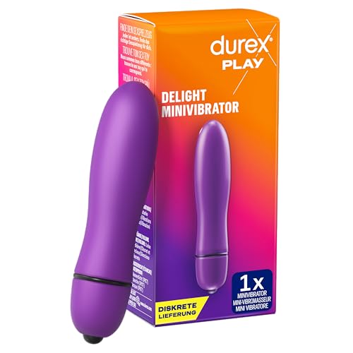 Durex Intense Delight Minivibrator Diskretes Sexspielzeug, Violett