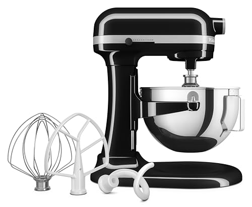 KitchenAid Robuster 5,2 l Schüsselheber-Standmixer 5KSM55SXXBOB