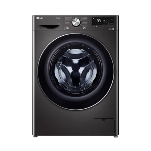 LG Electronics F4WV708P2BA Waschmaschine, Schwarz, 8 kg