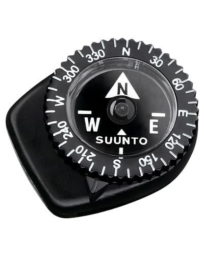 Suunto Kompass Clipper L/B NH, Nördliche Hemisphäre, Schwarz, SS004102011