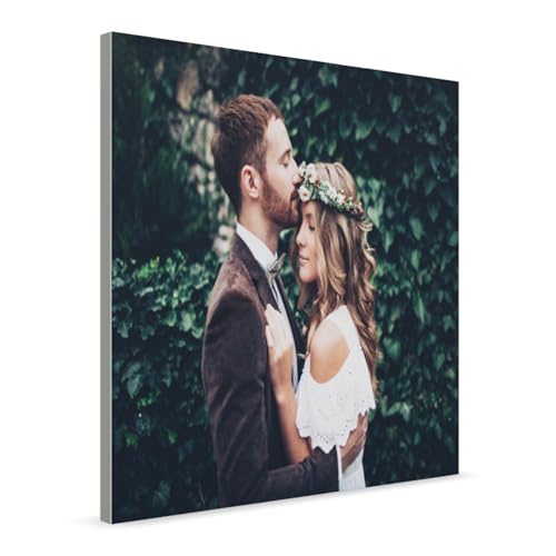 MIXPIX Fotokacheln 20x20 cm quadratisch im 1er-Set – Ihre individuelle Galerie – Leichte Schaumstoff-Dekorfliese mit personalisiertem Foto für Ihren Wohnraum – Wanddekor Fotocollage