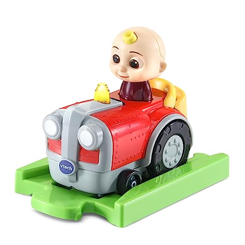 TUT TUT Baby Flitzer - CoComelon JJs Traktor inkl. Schiene