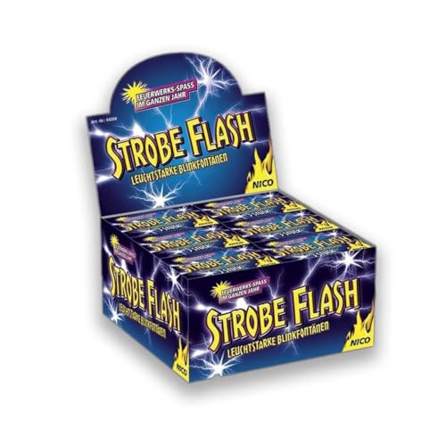 Nico Strobe Flash 54 Stück (18 Pack a. 3 stück) Blinkfontäne Party Feuerwerk Jungend von Aktivhandel