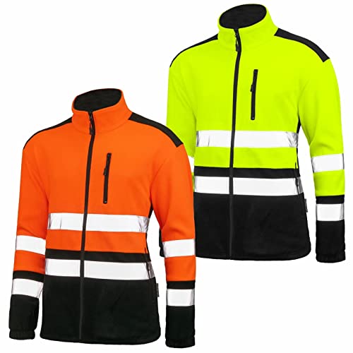 Art.Master Fleecejacke REFUS Polar Orange XL