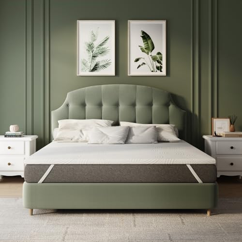 Novilla Matratzen Topper 140x200cm H2/H3, Kaltschaum Matratzentopper 140x200 5cm Höhe - Antirutsch, Waschbarer Matratzenauflage Für Matratze, Boxspringbett & Gästebett, mit Öko-Tex-Zertifizierung