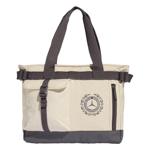 adidas unisex adult mercedes - amg petronas formula 1 team silver arrows tote 1 size