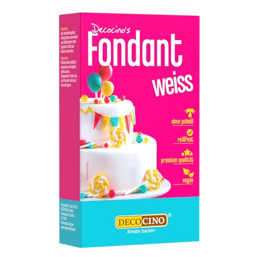 Decocino Fondant, Weiss, 250 g (1er Pack)