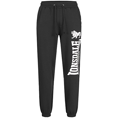 Lonsdale Herren Ockle Jogginghose, Schwarz, 3XL EU