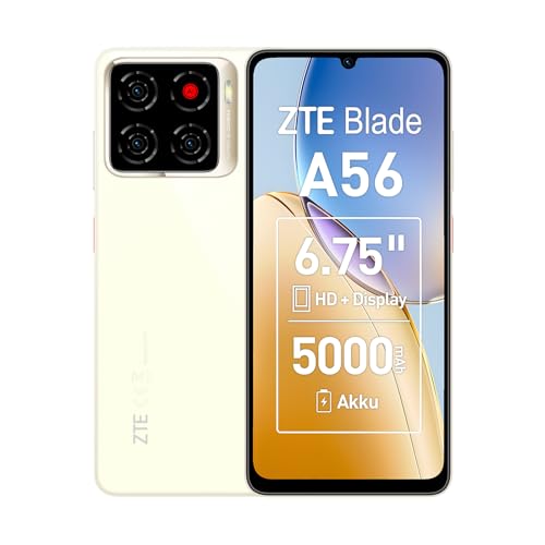 ZTE Blade A56 Smartphone ohne Vertrag, 6,75