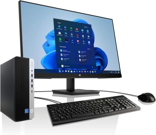 All-in-One Paket HP 27-Zoll Core i5 Computer mit 3 Jahren Garantie! Intel Core i5 6500 Quad Core, 3.6 GHz, 16 GB DDR4, 512 GB SSD, WLAN, USB 3, USB-C, Windows 11, MS Office – 8032