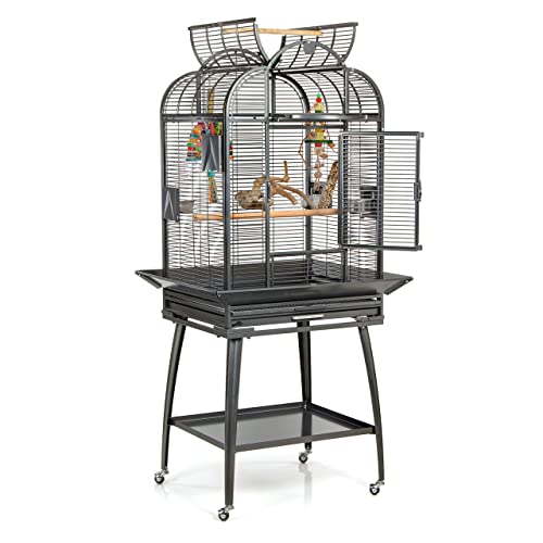 Montana Cages | Vogelkäfig Havana - Antik | ca. 80 x 74 x 162 cm