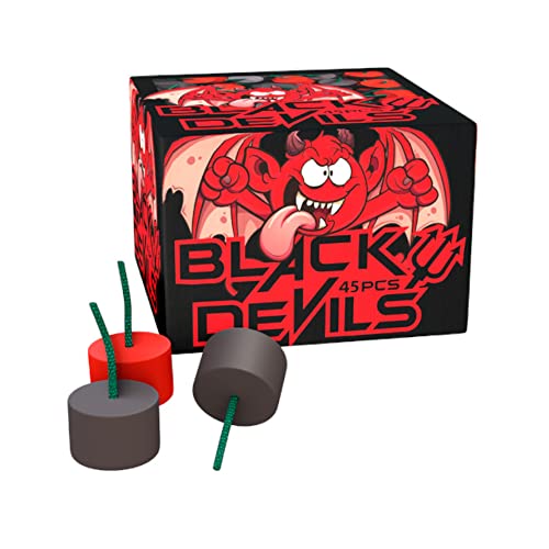 Lesli Fireworks Black Devils, Spooky F1, Jugendfeuerwerk, 45 Stück