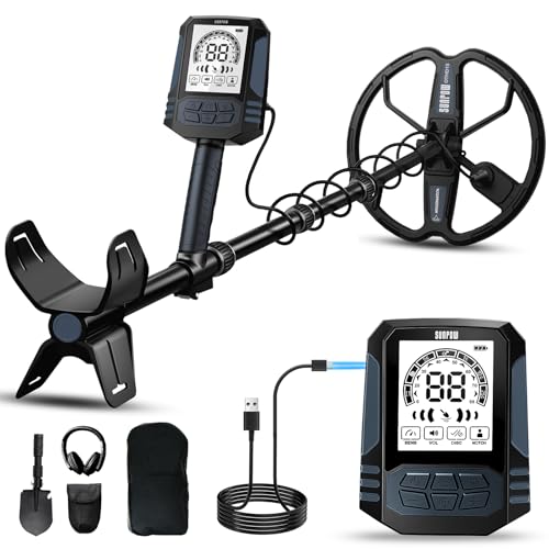 SUNPOW Wiederaufladbarer Metalldetektor für Erwachsene – 11