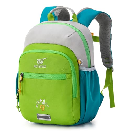 SKYSPER Kinderrucksack 8L Wanderrucksack für Kinder, Jungen und Mädchen, Rucksack mit Brustgurt Alltag