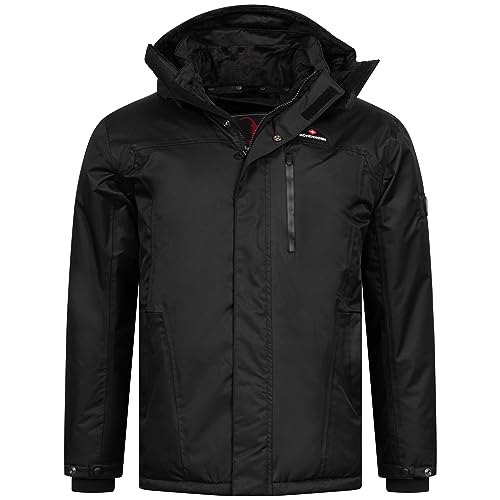 Höhenhorn Starsgard Herren Winter Jacke Schwarz Gr. 3XL