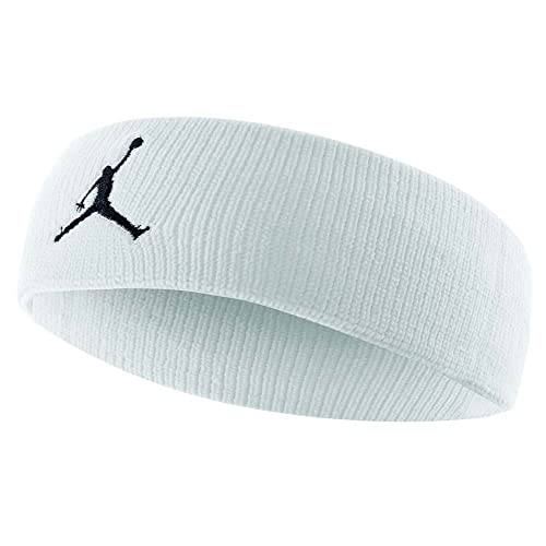 Jordan Jumpman Headband JKN00-101, Womens,Mens Headband, White, One Size EU