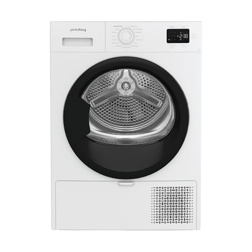 Privileg PD 7D WMB Trockner - Trocknen 7 kg - Knitterschutz - 15 elektronisch gesteuerte Trockenprogramme