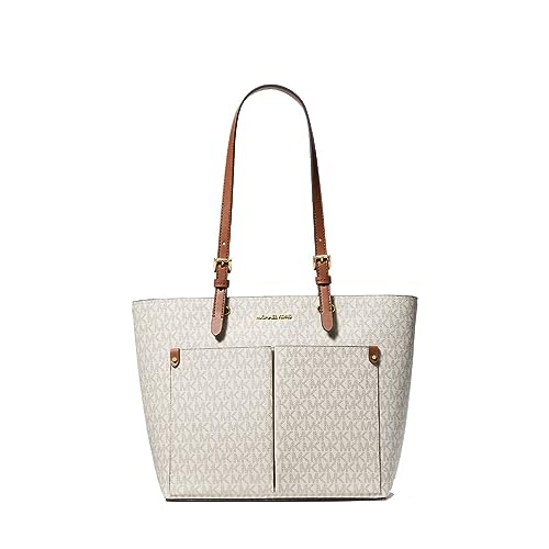 Michael Kors Jet Sest Reisetasche, mittelgroß, mit zwei Taschen, Vanille, Medium