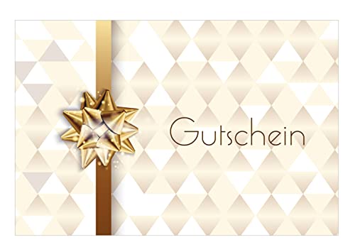 Merz – 1 Stück Gutscheinkarte mit Kuvert 12x18 cm – Blanko Gutschein zum selber ausfüllen – Geschenkgutschein Klappkarte für Geburstage, Weihnachten, Ostern, Hochzeiten, Valentinstag, Jubiläum, etc.