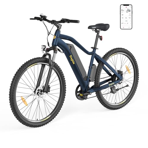 Eleglide Mopride3 E Bike, 29 Zoll E-Bike Herren Damen mit Hydraulische Scheibenbremse, 48V 12Ah Akku, 250W Motor, 120KM, APP, 7-Gang, Elektrofahrräder für Städtische Pendler und Geländereiten