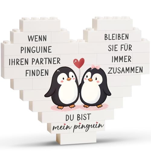 Greatabox Valentinstagsgeschenk für Ihn Sie, Ich Liebe Dich Geschenke für Männer Frauen, Jahrestag Geschenk, Liebesgeschenke Partner zum Valentinstag Weihnachten Hochzeitstag, Herzförmige Ornamente