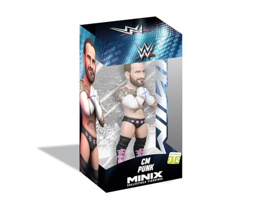 MINIX - Sports #112 - WWE - cm Punk - Sammelfigur 12 cm