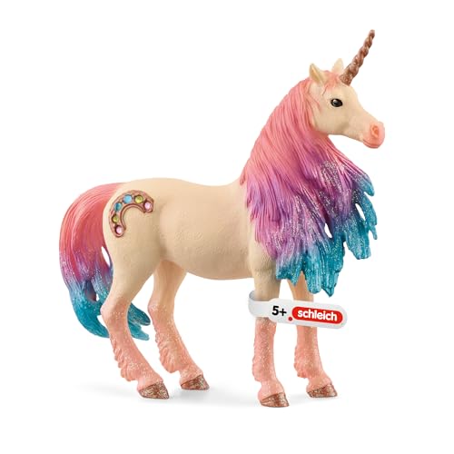 SCHLEICH BAYALA | Marshmallow Einhorn Stute 70723 | detailgetreue, Fantastische Figuren | tolles Geschenk für Mädchen und Jungen | schöne Sammelfiguren | Spielfigur ab 5 Jahren | 13 x 4 x 13 cm