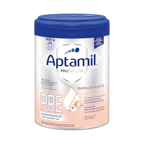 Aptamil Profutura DUOADVANCE Pre – Anfangsmilch von Geburt an – 1 x 800 g