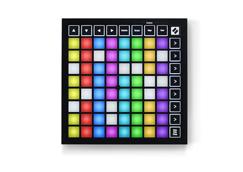 Novation Launchpad Mini [MK3] – Tragbarer USB/MIDI Grid-Controller mit 64 Pads, für die Performance mit Ableton Live und Logic Pro