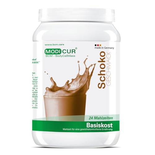 BCM Modicur Basis Schokolade 1 Dose à 510g (24 Portionen/Eiweißshake/BCM BodyCellMass)