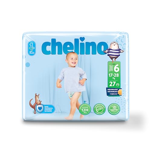 Indas Chelino Fashion & Love Windeln XL, Gr. 6 (17-28 kg), 27 Stück
