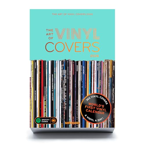The Art of Vinyl Covers 2026: Tagesabreißkalender mit 365 legendären Vinyl Covern aus über 6 Jahrzehnten. Zusätzlich mit praktischen Spotify Codes.