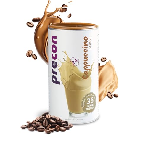 Precon BCM Diät Shake zum Abnehmen – Cappuccino – 24 Portionen (480 g) – Mahlzeitenersatz für eine gewichtskontrollierende Ernährung
