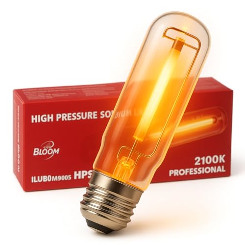 Weedness Grow NDL Leuchtmittel 250 Watt Blütephase - Natriumdampflampe Anbau Indoor Lampe Pflanzenlampe Birne