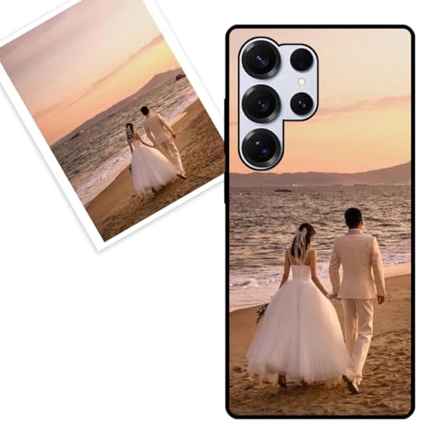 KARTXITAI personalisierte Handyhülle Kompatibel mit Samsung Galaxy S25 Ultra,Stoßfeste Schutzhülle mit Weiche Bumper hülle selber gestalten-case personalisiert mit Foto,Bildern,oder Text -