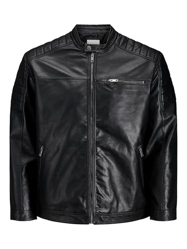 JACK & JONES Male Kunstwildlederjacke Kunstwildlederjacke