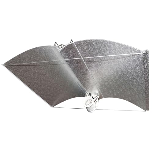 Weedness XL Grow Reflektor Lampe 55x60 cm mit E40 Fassung für NDL & MHL Leuchtmittel - Pflanzenlampe Grow Indoor Natriumdampflampe